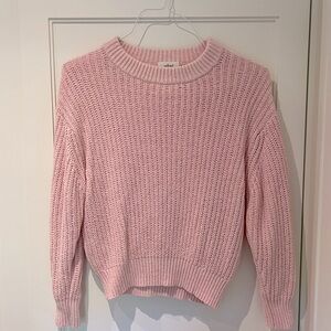 Aritzia Wilfred Sweater in Pink